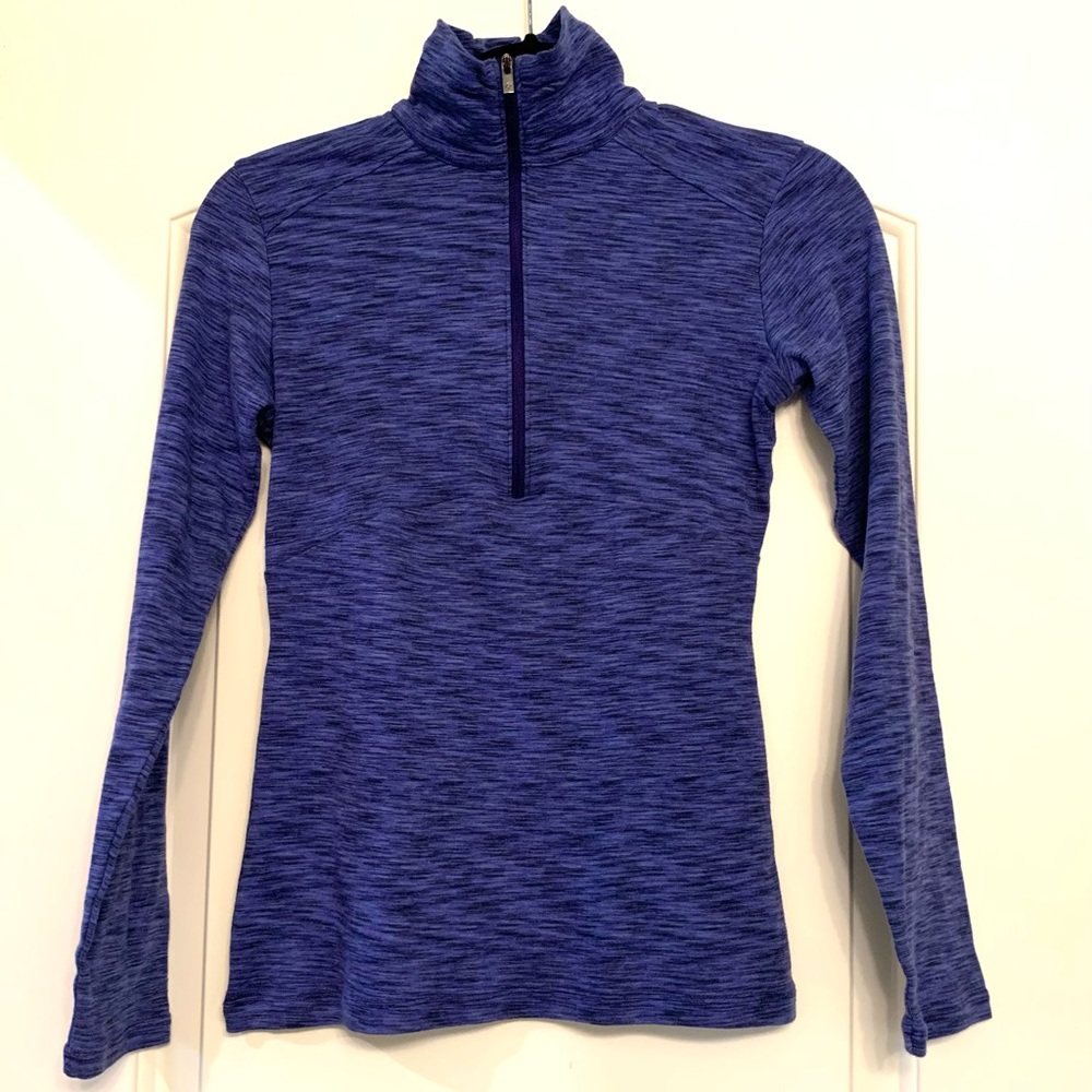 Columbia Women’s Half Zip Pullover, Blue, Small